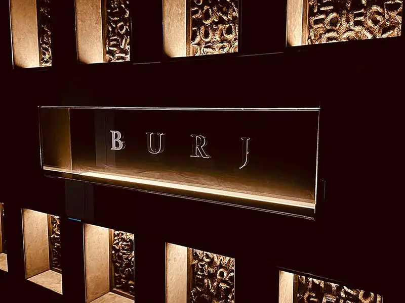 福岡 中洲 高級キャバクラ CLUB BURJ 内装06